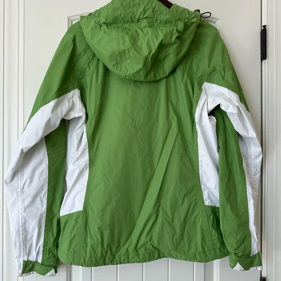 Columbia Women's XL Green Rain Jacket - Picture 3 of 3